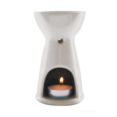 Absolute Aromas Essential Oil Burner - White