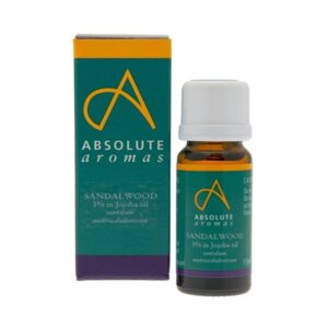 Absolute Aromas Sandalwood 3% in Jojoba Oil 10ml