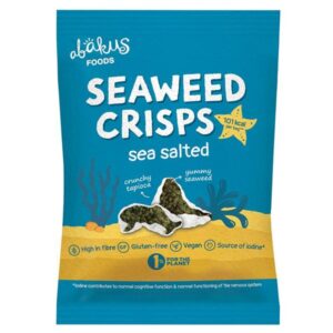 Abakus Foods Seaweed Crisps Sea Salted 18g (Min. 6)