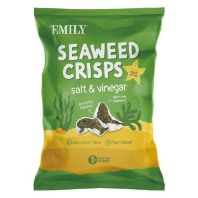 Emily Seaweed Crisps Salt & Vinegar