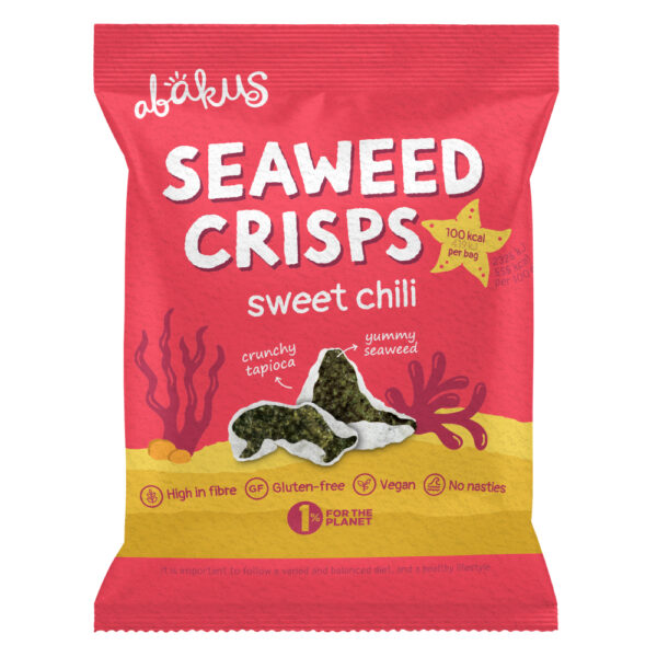 Abakus Foods Seaweed Crisps Sweet Chili 18g (Min. 6)