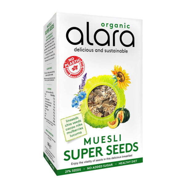 Alara Organic Muesli Super Seeds 500g