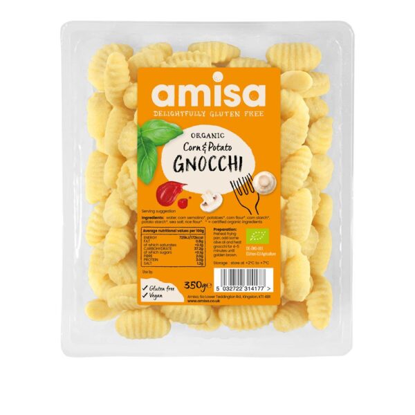 Amisa Organic Gluten Free Gnocchi 350g