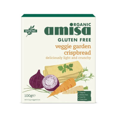 Amisa Gluten Free Veggie Crispbread Organic