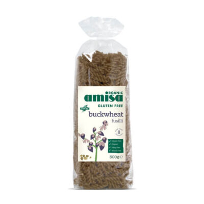 Amisa Gluten Free Buckwheat Fusilli Organic