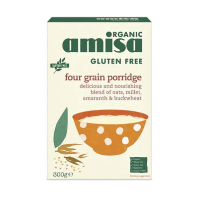 Amisa Gluten Free 4 Grain Porridge Organic