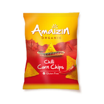 Amaizin Organic Corn Chips Chilli