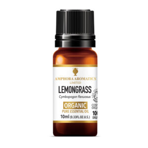 Amphora Aromatics Lemongrass Organic Essential Oil 10ml