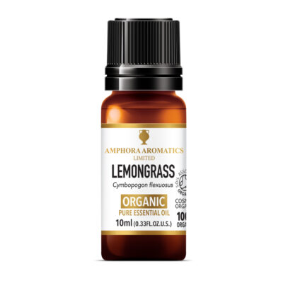 Amphora Aromatics Lemongrass Organic Essential Oil