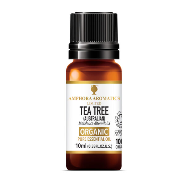 Amphora Aromatics Tea Tree Organic Essential Oil 10ml