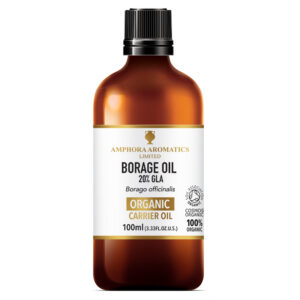 Amphora Aromatics Organic Borage Oil (20% GLA) 100ml