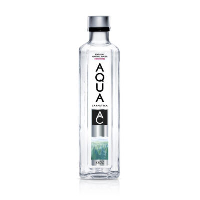 Aqua Carpatica Still Natural Mineral Water Glass Bottle