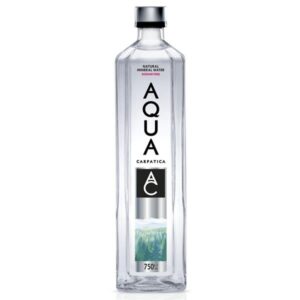 Aqua Carpatica Still Natural Mineral Water Glass Bottle 750ml