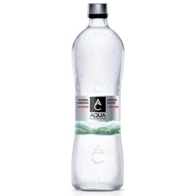 Aqua Carpatica Sparkling Mineral Water Glass Bottle