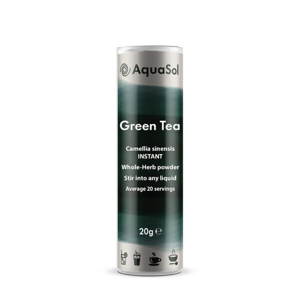 Aquasol Organic Green Instant Herbal Tea 20g