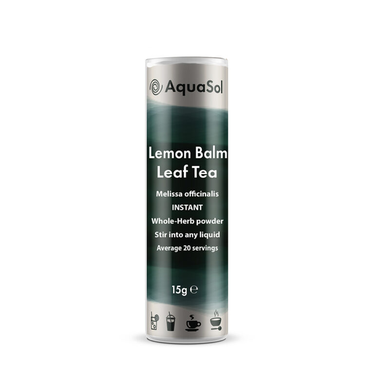 Aquasol Organic Lemon Balm Instant Herbal Tea
