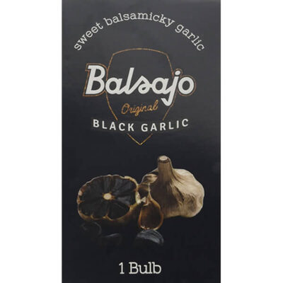 Balsajo Black Garlic Black Garlic 1 Bulb 1 Box