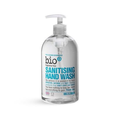 Bio-D Sanitising Hand Wash Fragrance Free