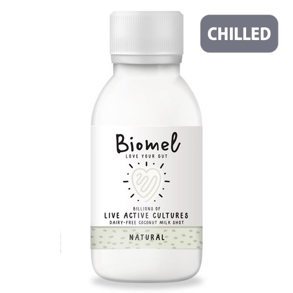 Biomel Dairy Free Probiotic Shot Natural 115ml (Min. 2)|Biomel Dairy Free Probiotic Shot Natural 115ml