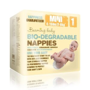 Beaming Baby Bio-Degradable Mini Nappies 20 Pieces