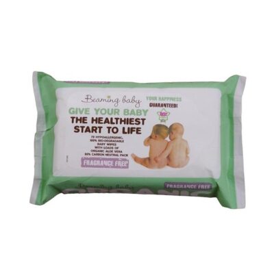 Beaming Baby Organic Baby Wipes Unfragranced