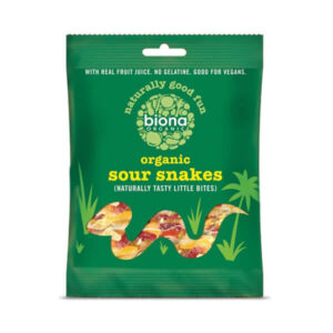 Biona Organic Sour Snakes 75g (Min. 2)|