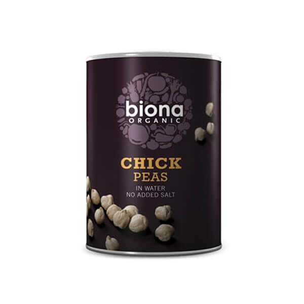 Biona Organic Chick Peas 400g (Min. 2)|
