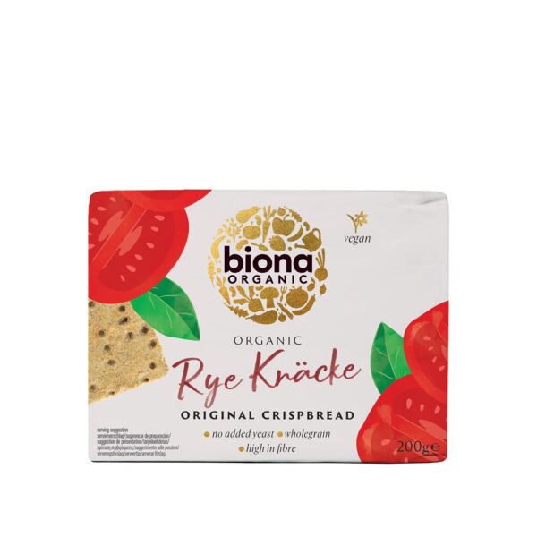 Biona Organic Rye Crispbread Original 200g (Min. 2)