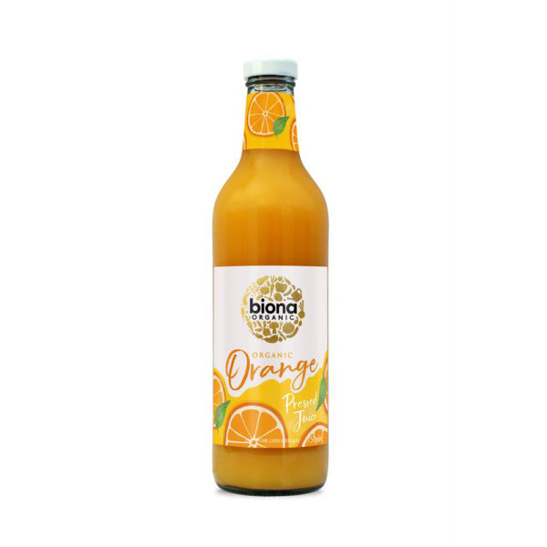 Biona Organic Pressed Orange Juice 750ml