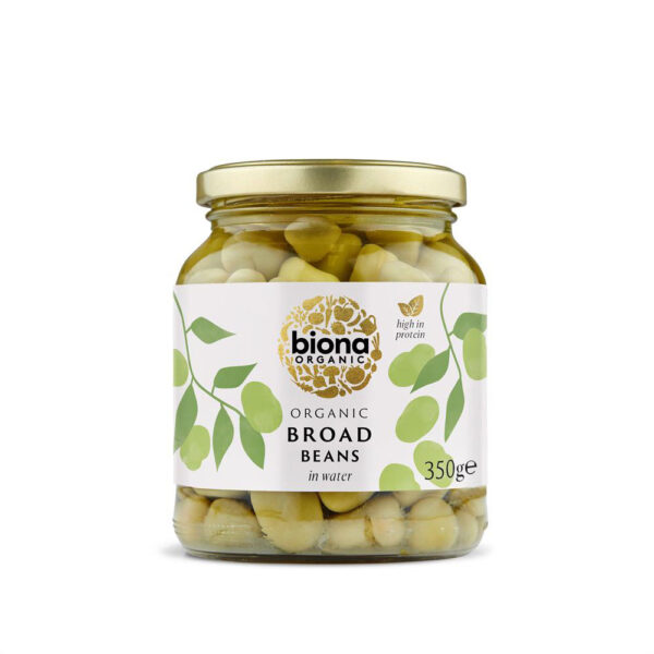 Biona Organic Broad Beans 350g (Min. 2)