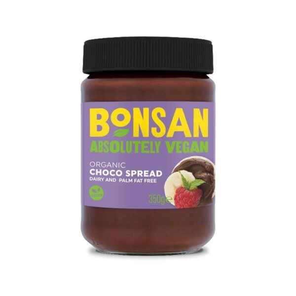 Bonsan Organic Plain Choco Spread 350g