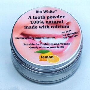 Bio-White Organic Tooth Powder Lemon Glass Jar 35g