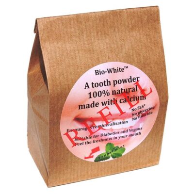 Bio-White Organic Tooth Powder Peppermint Refill