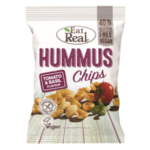 Cofresh Eat Real Hummus Chips Tomato & Basil 135g