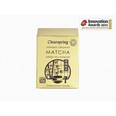 Clearspring Organic Matcha Green Tea Ceremonial Grade (Tin)