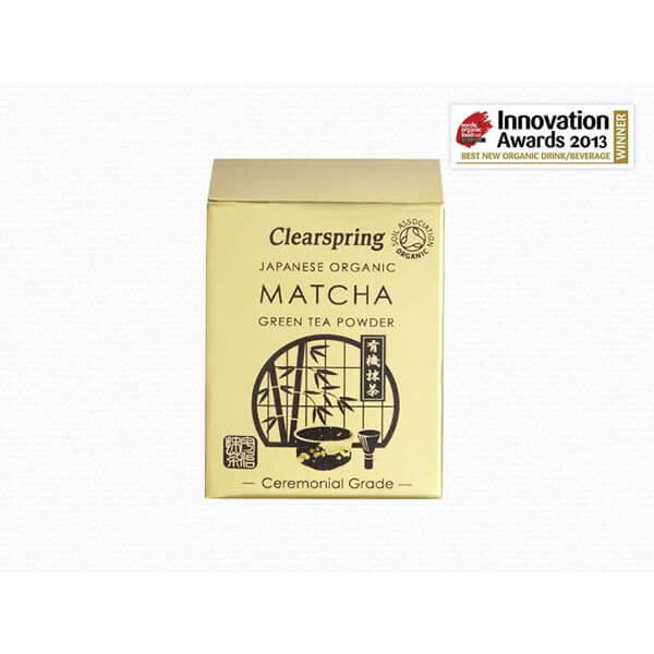 Clearspring Organic Matcha Green Tea Ceremonial Grade (Tin) 30g