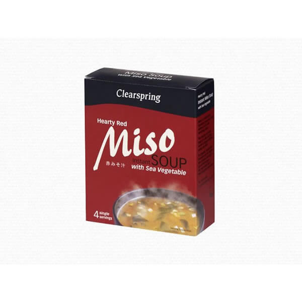 Clearspring Miso Soup Hearty Red + Sea Veg 40g