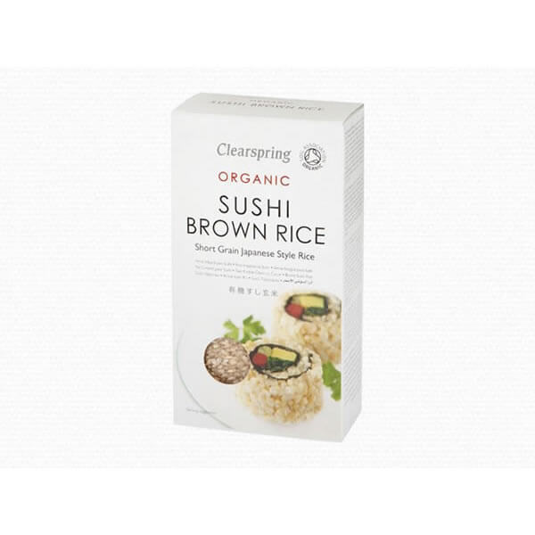 Clearspring Sushi Brown Rice 500g
