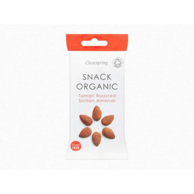 Clearspring Snack Organic Yaemon Tamari Roasted Almonds