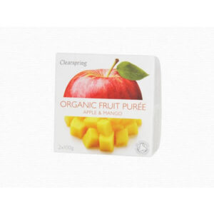 Clearspring Fruit Puree Apple and Mango 2 X 100g