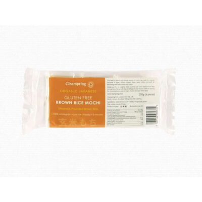 Clearspring Organic Gluten Free Brown Rice Mochi