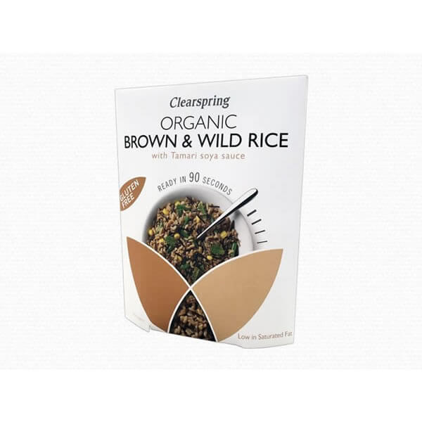 Clearspring Organic Brown and Wild Rice with Tamara 250g