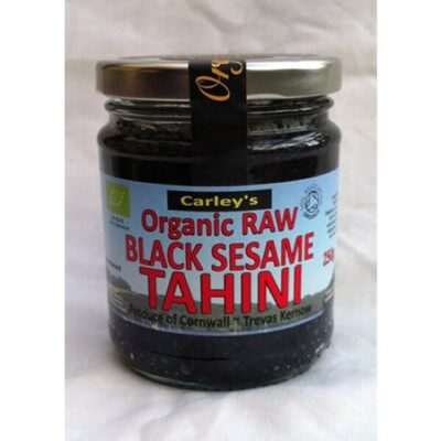 Carley's Organic Raw Black Sesame Tahini
