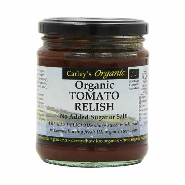 Carley's Organic Tomato Relish 300g