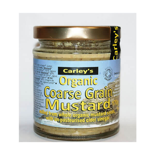 Carley's Organic Coarse Grain Mustard 170g