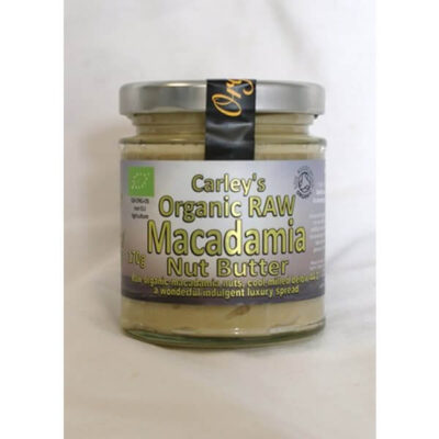 Carley's Organic Raw Macadamia Nut Butter