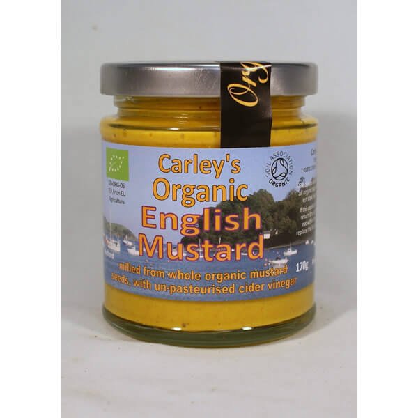 Carley's Organic English Mustard 170g