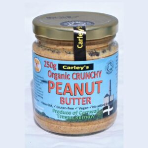 Carley's Organic CRUNCHY Peanut Butter 250g