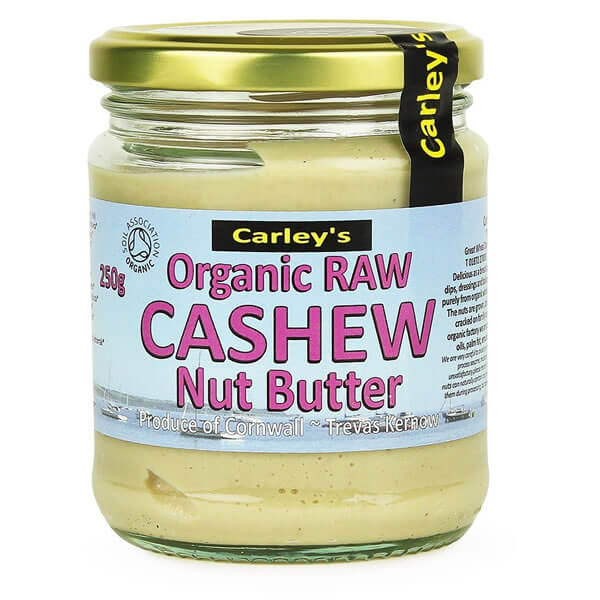 Carley's Organic Raw Cashew Nut Butter 250g