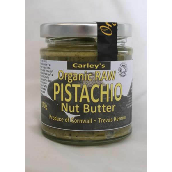 Carley's Organic Raw Pistachio Nut Butter 170g